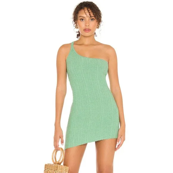 Song of Style | Dresses | Mint Green One Shoulder Mini Mitzi Dress From  Song Of Style Size Medium | Poshmark